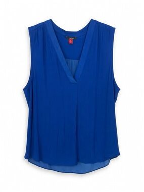 Vince Camuto Royal Blue V-Neck Sleeveless Camisole